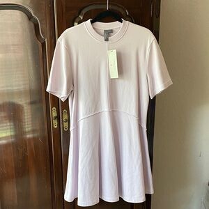 Sweaty Betty Light Pink Midi Dress